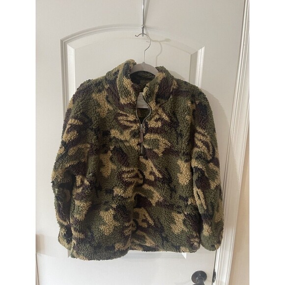 Elodie Women’s Size Medium Camo Printed Fleece Jacket - Picture 2 of 8